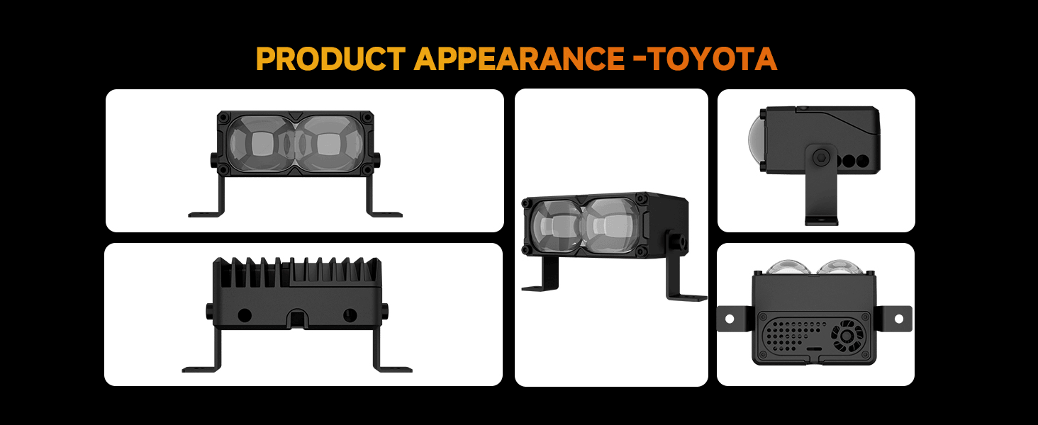 Aozoom Off-Road Series W-6 External Light, White Light detail 11