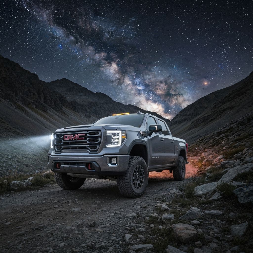GMC Sierra with LED package